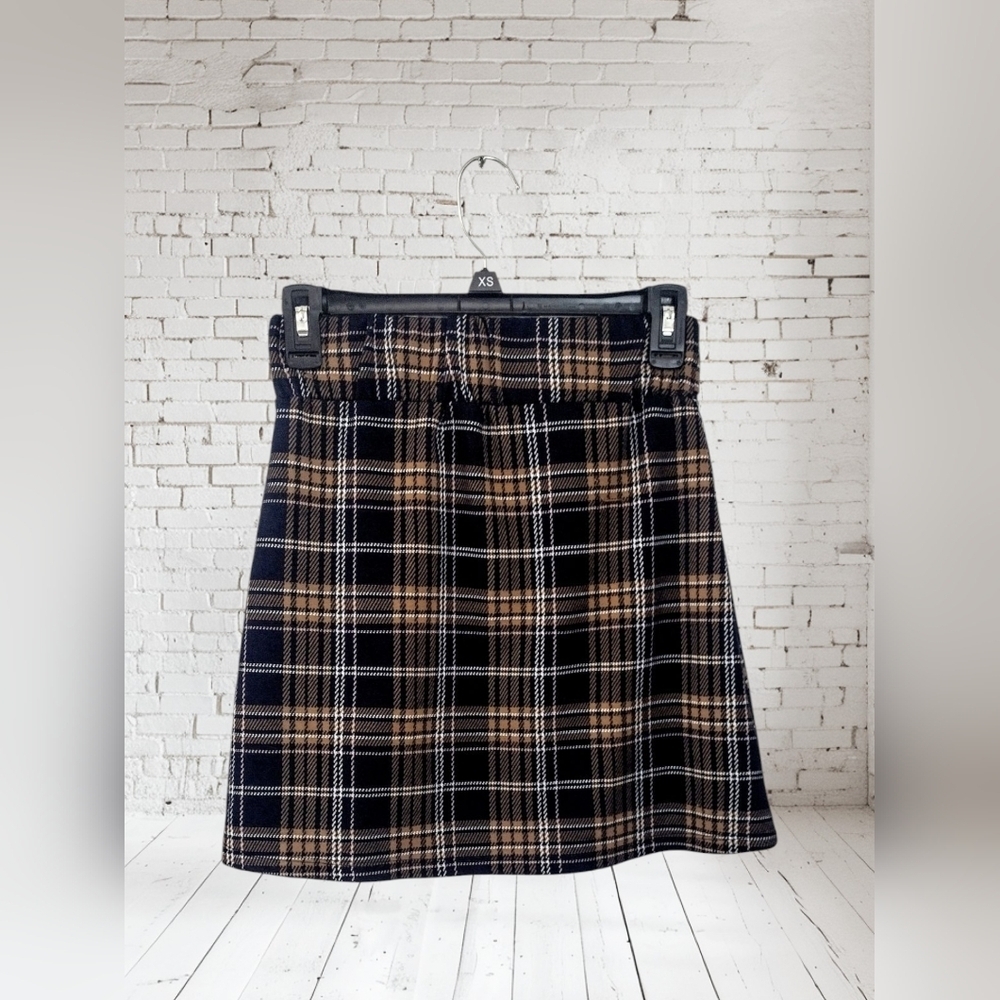 SO Juniors Plaid Mini Skirt Size XS - NWOT - Picture 2 of 4